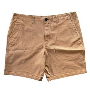Voyager 38 Tan 7" Flat Front‎ Men's Short